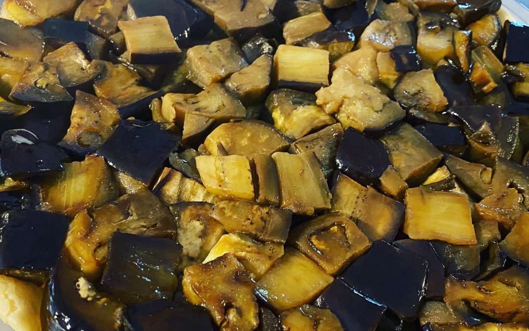 Merveilleuse Tatin d’aubergines