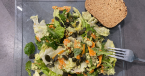 salade au soja fermenté et algues